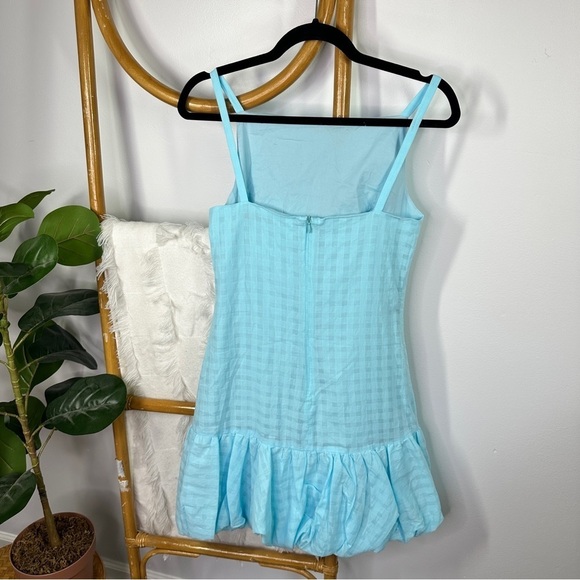 NWT Trina Turk Blue Mini Dress sz XS - Picture 3 of 5